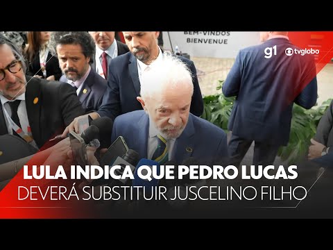 Lula diz que União Brasil indicou Pedro Lucas para ser ministro das Comunicações #g1 #JN #notícias