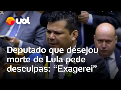 Deputado Gilvan da Federal pede desculpas ao vivo na Câmara após desejar morte Lula: