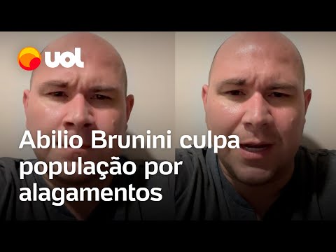 Prefeito de Cuiabá culpa população por jogar lixo na rua e causar alagamentos