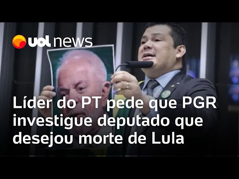 PT entra com representação na PGR contra deputado do PL que disse desejar que Lula morra