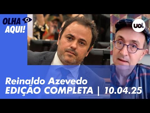 Reinaldo Azevedo ao vivo: caso Glauber Braga; prefeito de Sorocaba alvo da PF e Trump fala de China