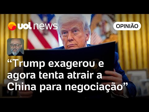 EUA perderam guerra comercial para China, que agora força Trump a reconhecer o seu erro | Josias