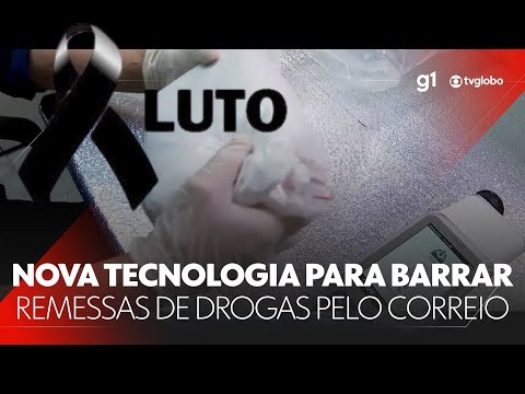 Tecnologia aumenta apreensões de drogas em remessas internacionais que passam pelos Correios #g1 #JN