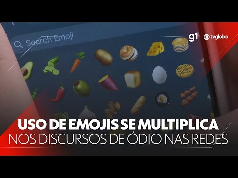 Uso de emojis se multiplica nos discursos de ódio nas redes sociais #g1 #JN #notícias
