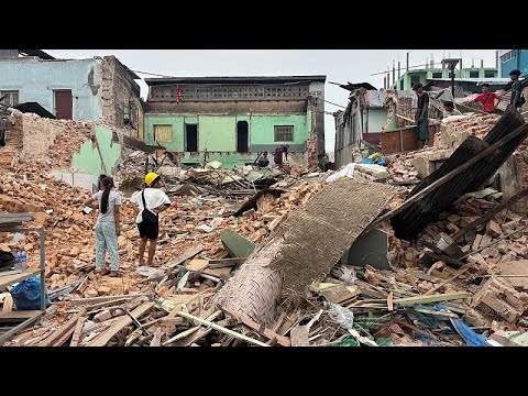 Terramoto em Myanmar já fez mais de 3500 mortos