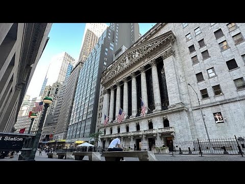 Ações dos EUA voltam a cair após mais um dia de volatilidade nos mercados